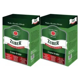2 x Zuber - Karton 3 l - Woda Lecznicza - Krynica