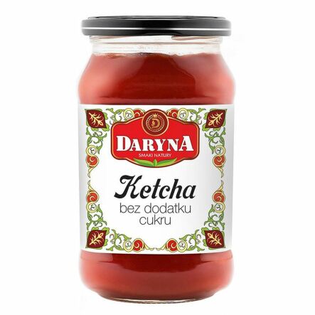 Sos Ketcha Bez Dodatku Cukru 475 g - Daryna