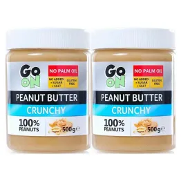 2 x Go On Masło Orzechowe Chrupiące Crunchy 500 g - Sante