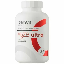 Magnez + Cynk + Witamina B6 MGZB ULTRA 120 Tabletek - OstroVit