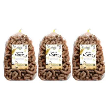 3 x Chrupki z Sorgo Niesolone Bezglutenowe Bio 100 g - Probio