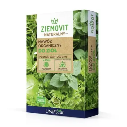 Nawóz Organiczny do Ziół 250 g Ziemovit Naturalny