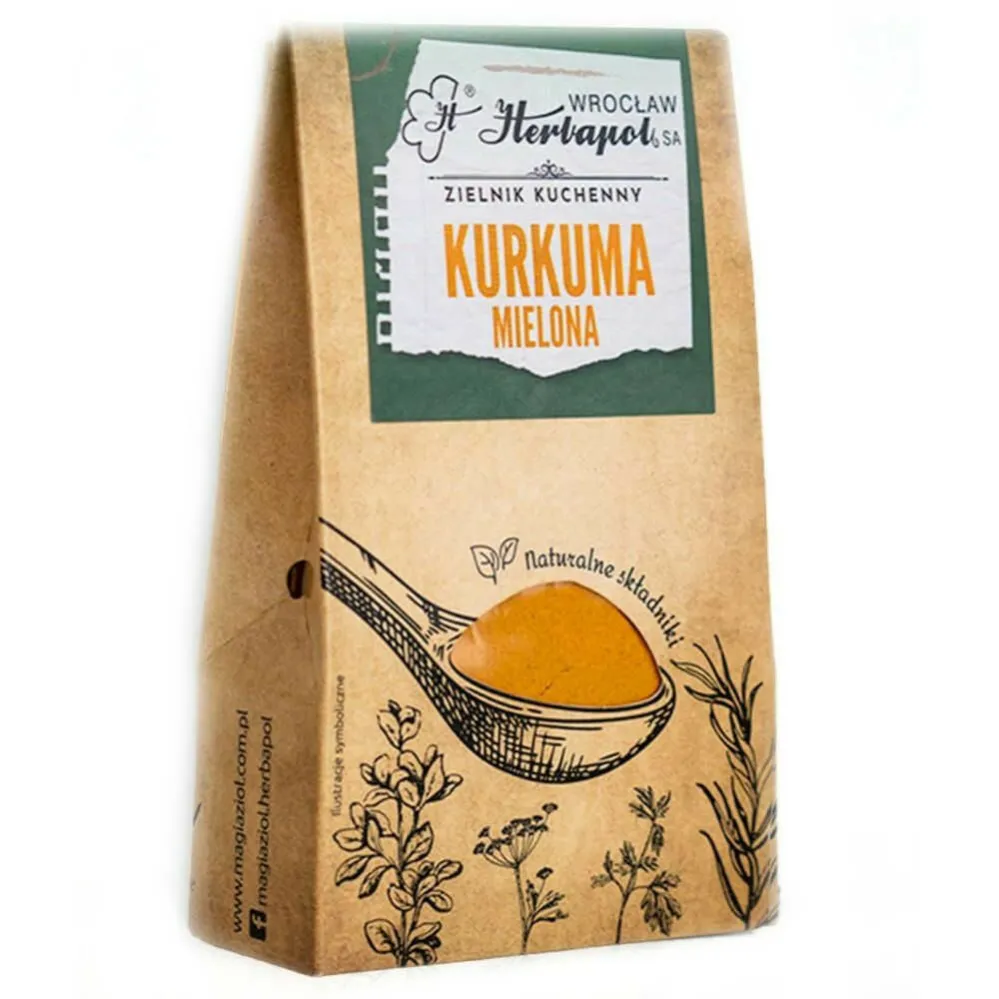 Kurkuma Mielona 60 g - Herbapol Wrocław