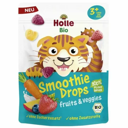 Chrupki z Liofilizowanych Owoców i Warzyw Bio 15 g - Holle