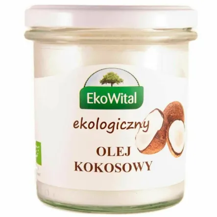 Olej Kokosowy Rafinowany Bio 240 g - EkoWital