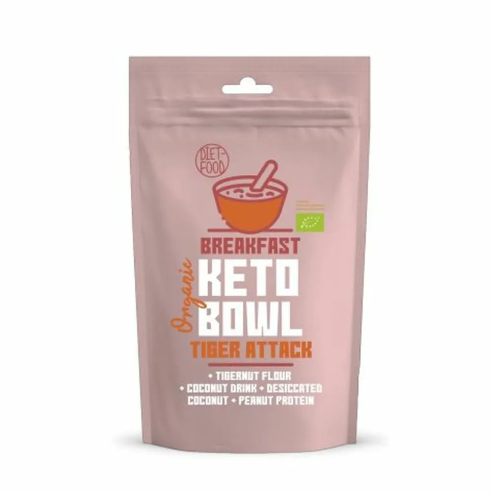 Bio Keto Bowl Tiger Attack 200 g - Diet Food - Przecena Krótka Data Minimalnej Trwałości