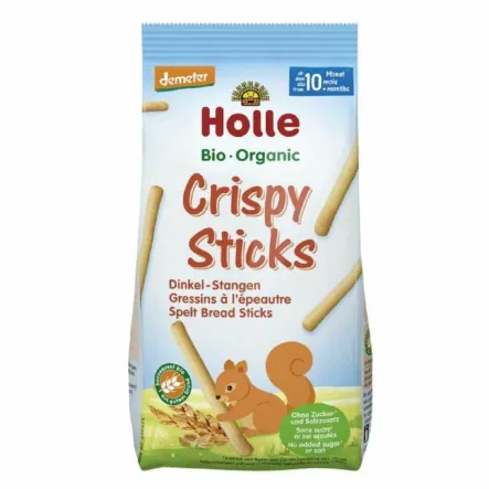 Paluszki Chlebowe Orkiszowe Od 10 Miesiąca Demeter Bio 80 g - Holle