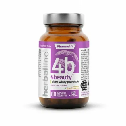 Herballine 4Beauty 60 Kapsułek - Wyprzedaż