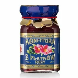 Konfitura z Płatków Róży 220 g - Polska Róża - Wyprzedaż
