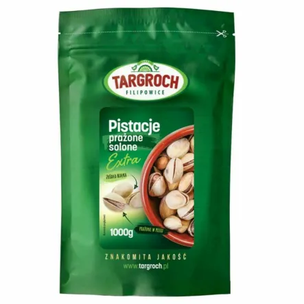 Pistacje Prażone Solone Extra 1 kg - Targroch