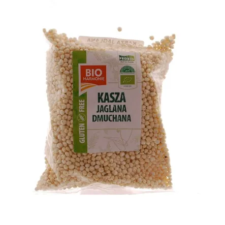 Kasza Jaglana Dmuchana Bio Bezglutenowa 50 g  Bioharmonie 