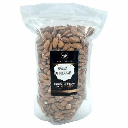 Migdały Kalifornijskie 1 kg - Trzy Ziarna