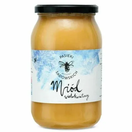 Miód Nektarowy Wielokwiatowy 1,2 kg - Pasieki Sadowskich