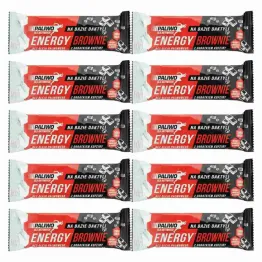 10 x Baton Energy Brownie + Kofeina 50 g - Paliwo Dla Aktywnych