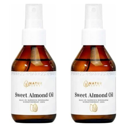 2 x Olej ze Słodkich Migdałów Nierafinowany 100 ml - Natur Planet