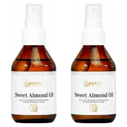 2 x Olej ze Słodkich Migdałów Nierafinowany 100 ml - Natur Planet