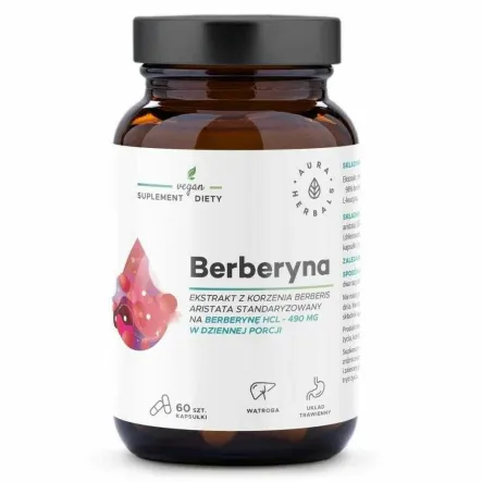 Berberyna 60 Kapsułek - Aura Herbals