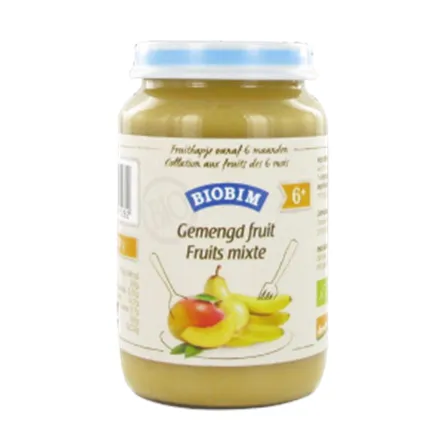 Deser Dla Niemowląt Mieszanka Owoców Powyżej 6 miesięcy Bio 200g-Biobim