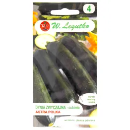 Dynia Zwyczajna - Cukinia Astra Polka Nasiona 3 g - Legutko