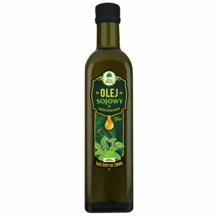 Olej Sojowy Tłoczony na Zimno Bio 250 ml - Dary Natury