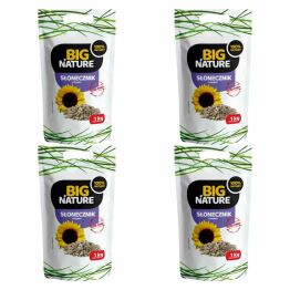 4 x Słonecznik Łuskany 1 kg - Big Nature