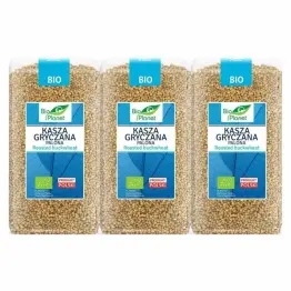 3 x Kasza Gryczana Palona Bio 500 g - Bio Planet