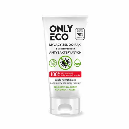 Żel do Rąk Antybakteryjny 50 ml 70% Alkoholu - Only Eco