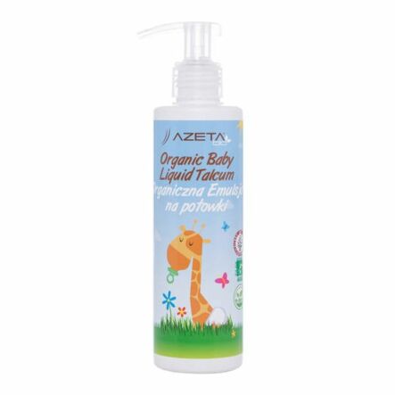 Organiczna Emulsja na Potówki 200 ml - Azeta Bio - Przecena Krótka Data Minimalnej Trwałości