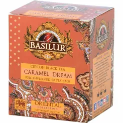 Herbata Czarna z Dodatkami CARAMEL DREAM 10 Saszetek (10 x 2 g) - Basilur