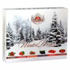 Winter Berries Mieszanka Herbat Czarnych z Dodatkami 120 g (60 x 2 g) - BASILUR