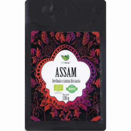 Herbata Czarna Assam EKO 130 g - EcoBlik
