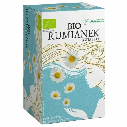 Herbatka Ziołowa RUMIANEK BIO FIX 30 g (20x 1,5 g) -  Herbapol Wrocław