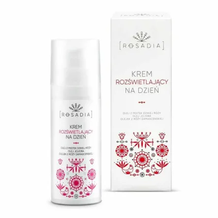 Krem Rozświetlający na Dzień 50 ml - Rosadia - Przecena Krótka Data Minimalnej Trwałości