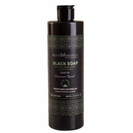 Mydło Czarne Marokańskie Savon Noir Oliwne 400 ml - Beaute Marrakech