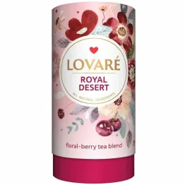 Herbatka Kwiatowa z Dodatkami Royal Dessert 80 g - Lovare