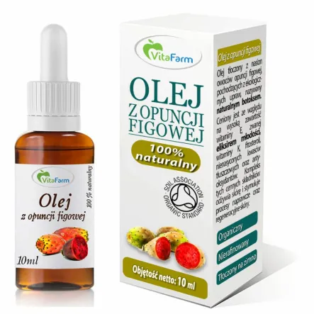 Olej z Opuncji Figowej 10 ml Vitafarm