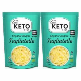 2 x  Makaron Keto (Konjac Typu Noodle Tagliatelle) Bio 270 g (200 g)  - Keto Chef