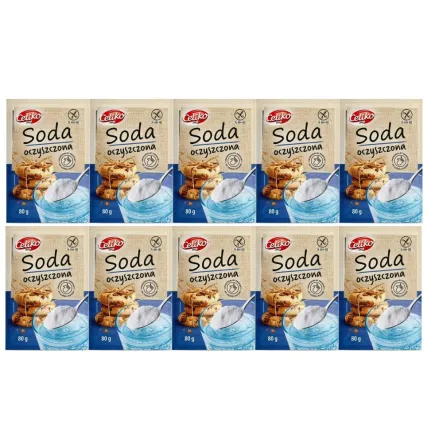 10 x Soda Oczyszczona Bezglutenowa 80 g - Celiko