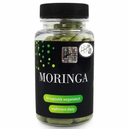 Moringa 90 Kapsulek - Organis - Przecena Krótka Data Minimalnej Trwałości
