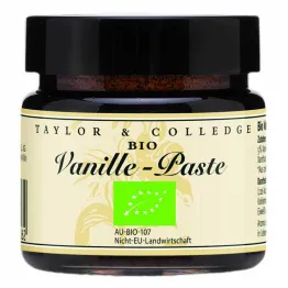 Pasta Waniliowa z Nasionami Wanilli BIO 65 g - Taylor and  Colledge