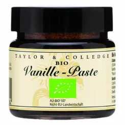 Pasta Waniliowa z Nasionami Wanilli BIO 65 g - Taylor & Colledge