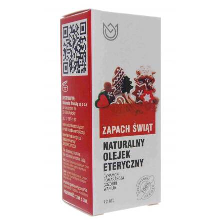Naturalny Olejek Eteryczny Zapach Świąt 12 ml - Naturalne Aromaty