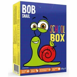 Zestaw Przekąsek z Zabawką School Box 231g - Bob Snail