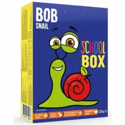 Zestaw Przekąsek z Zabawką School Box 231g - Bob Snail