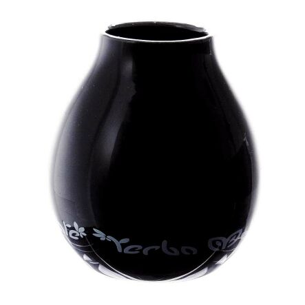 Matero Ceramico Luka Negro 350 ml z Nadrukiem