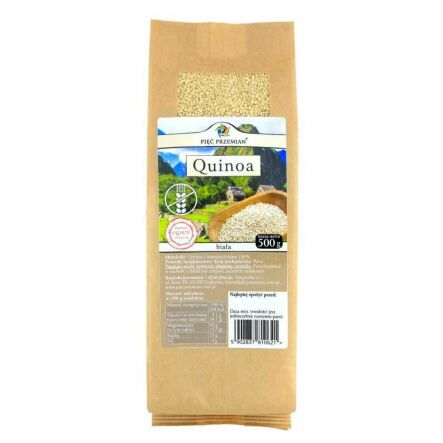 Quinoa - Komosa Ryżowa Biała 500 g - Pięć Przemian