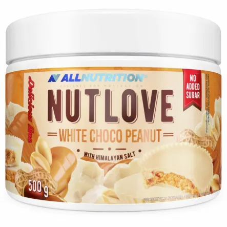 Krem Mleczno-Orzechowy Nutlove White Choco Peanut 500 g Allnutrition