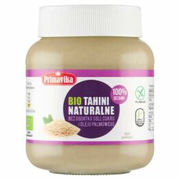 Tahini Naturalne Bezglutenowe Bio 100% Sezamu 350 g - Primavika