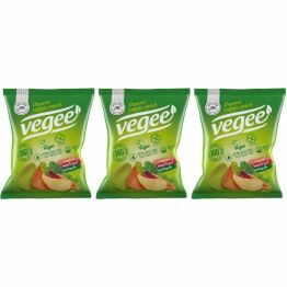 3 x Chipsy Warzywne Bezglutenowe 25 g Vegee Bio - McLLOYD'S