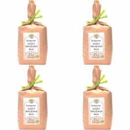 Zestaw 4 x Polska Kasza Gryczana Biała Niepalona Eko 1 Kg  Dolina Gryki Eko Smaki 